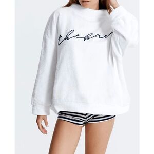 The Bar Terry Highneck Signature Sweatshirt